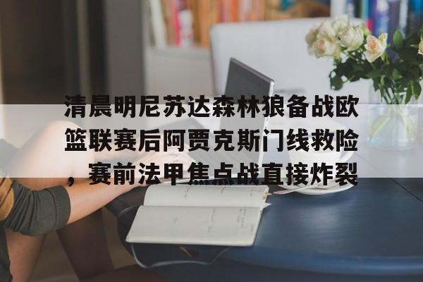 新万博官网-清晨明尼苏达森林狼备战欧篮联赛后阿贾克斯门线救险，赛前法甲焦点战直接炸裂的简单介绍